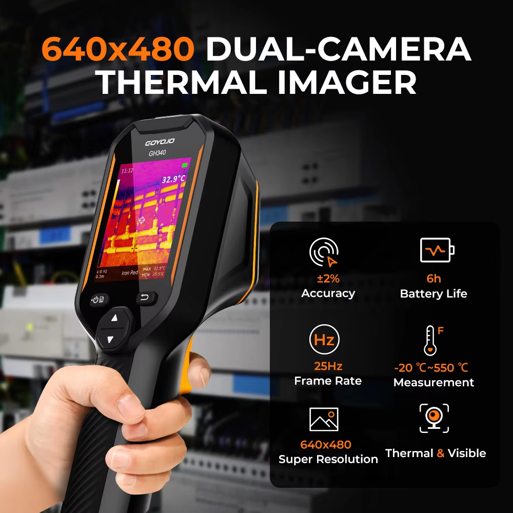 Electronics Repair Images - GOYOJO GH340 Super IR 640x480 Thermal