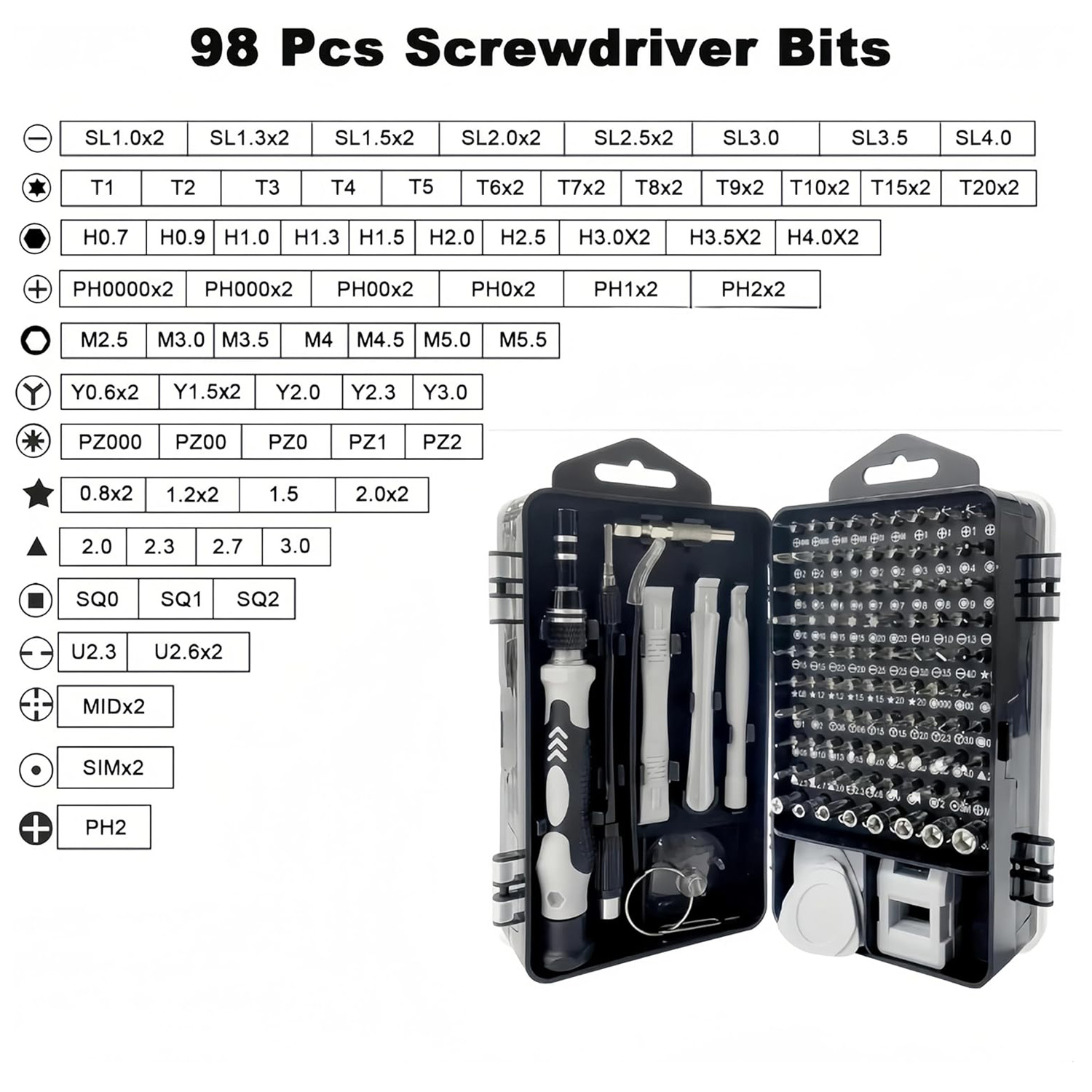 115-in-1 Precision Screwdriver - Electronic Repair Tutorial ulasan dan harga