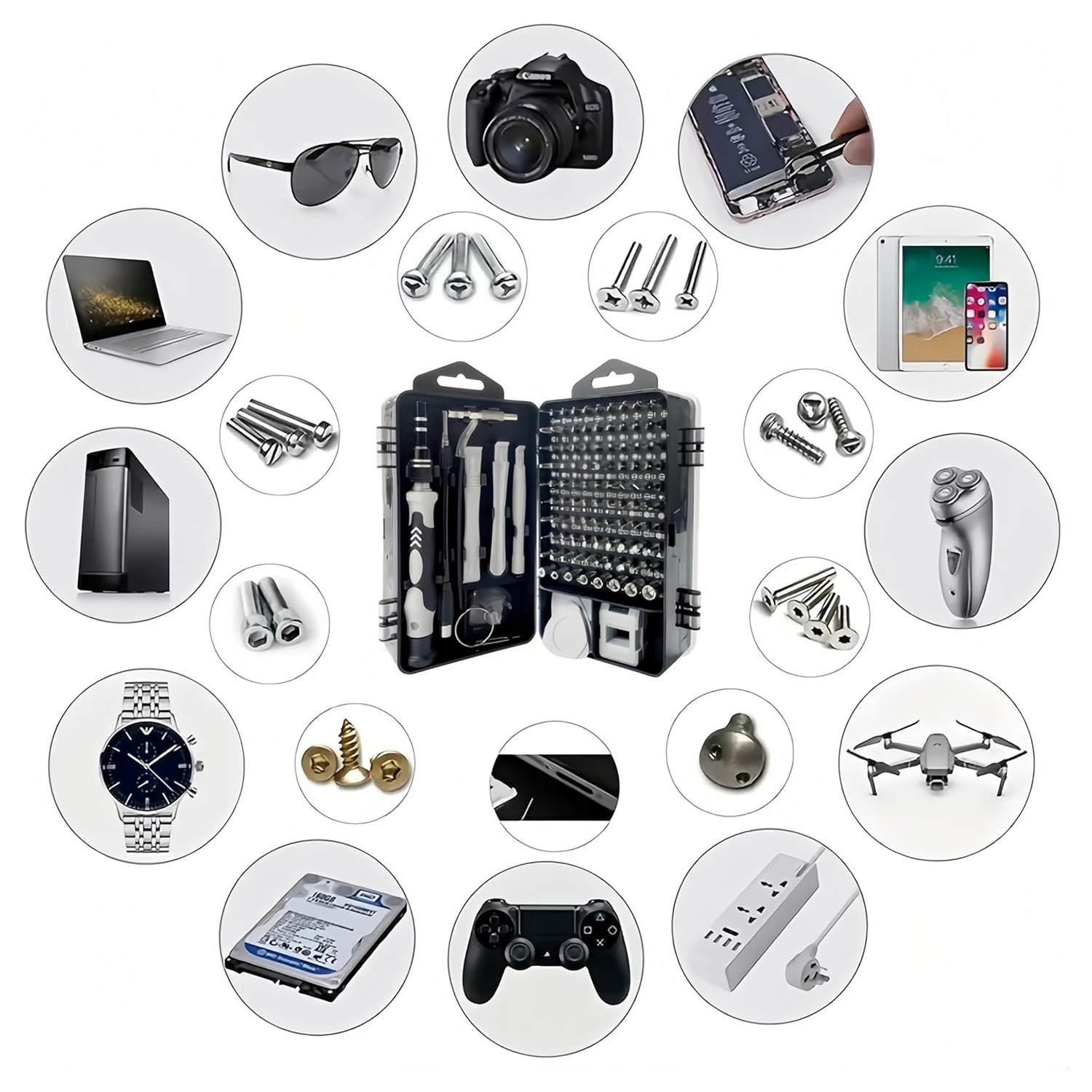 115-in-1 Precision Screwdriver - Electronic Repair Tutorial ulasan dan harga