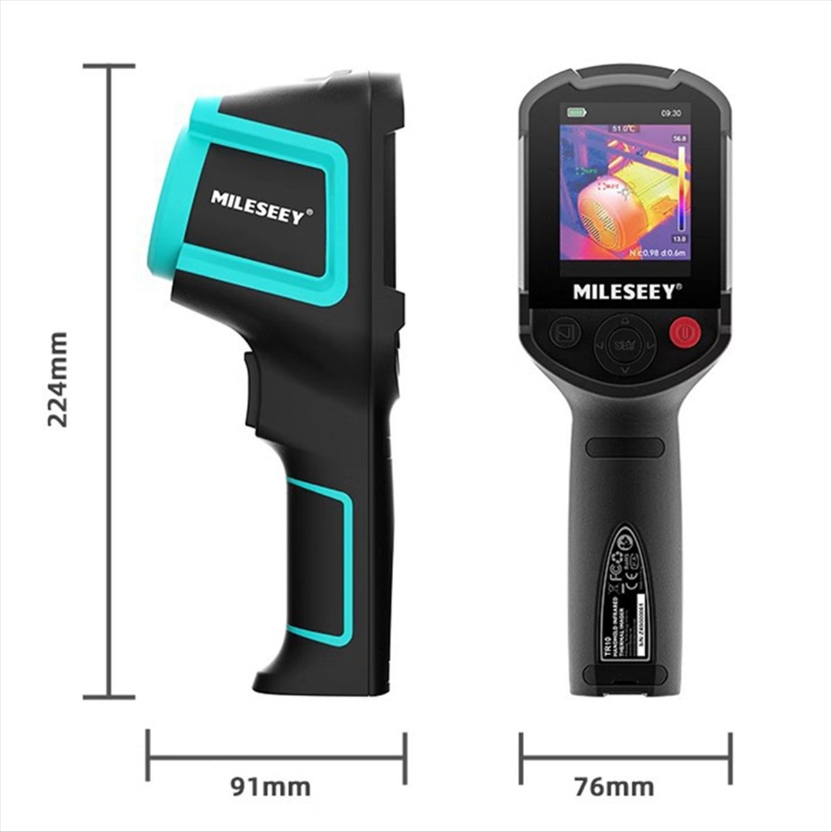 DT38 Mileseey TR10 Infrared Th - Electronics Repair Images ulasan dan harga