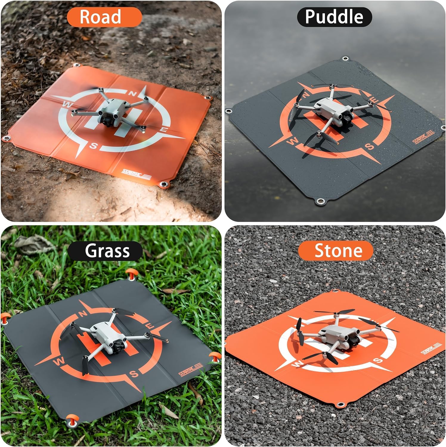 STARTRC Drone Landing Pad, Uni - Dji Drone Air 3 ulasan dan harga