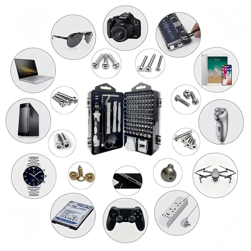 115-in-1 Precision Screwdriver - Electronic Repair Tutorial ulasan dan harga