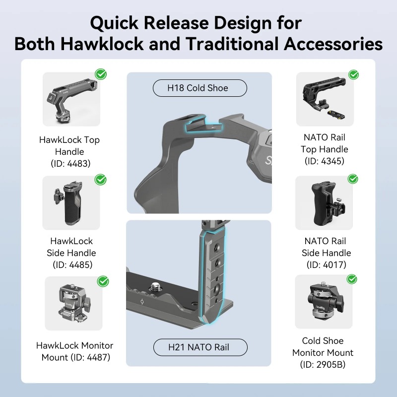 SmallRig 4481 HawkLock Quick R - Sony Camera A7 Iv ulasan dan harga