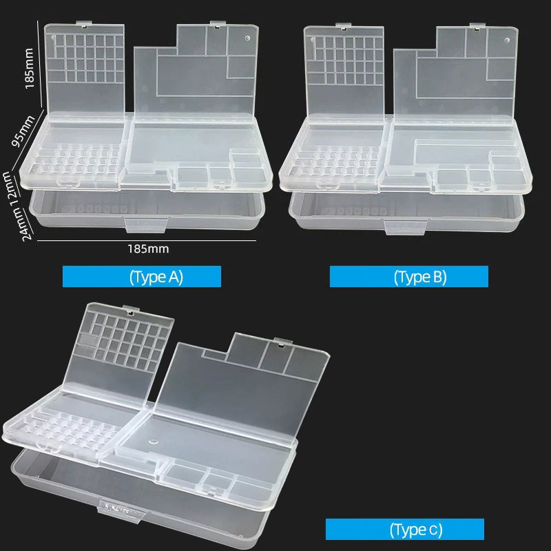 Double-layer Electronic Transp - Electronic Repair Tutorial ulasan dan harga