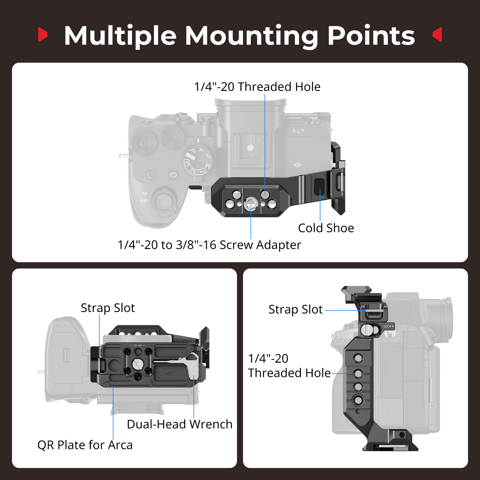 SmallRig 6023 HawkLock H38 Hal - Sony Camera A7 Iv ulasan dan harga
