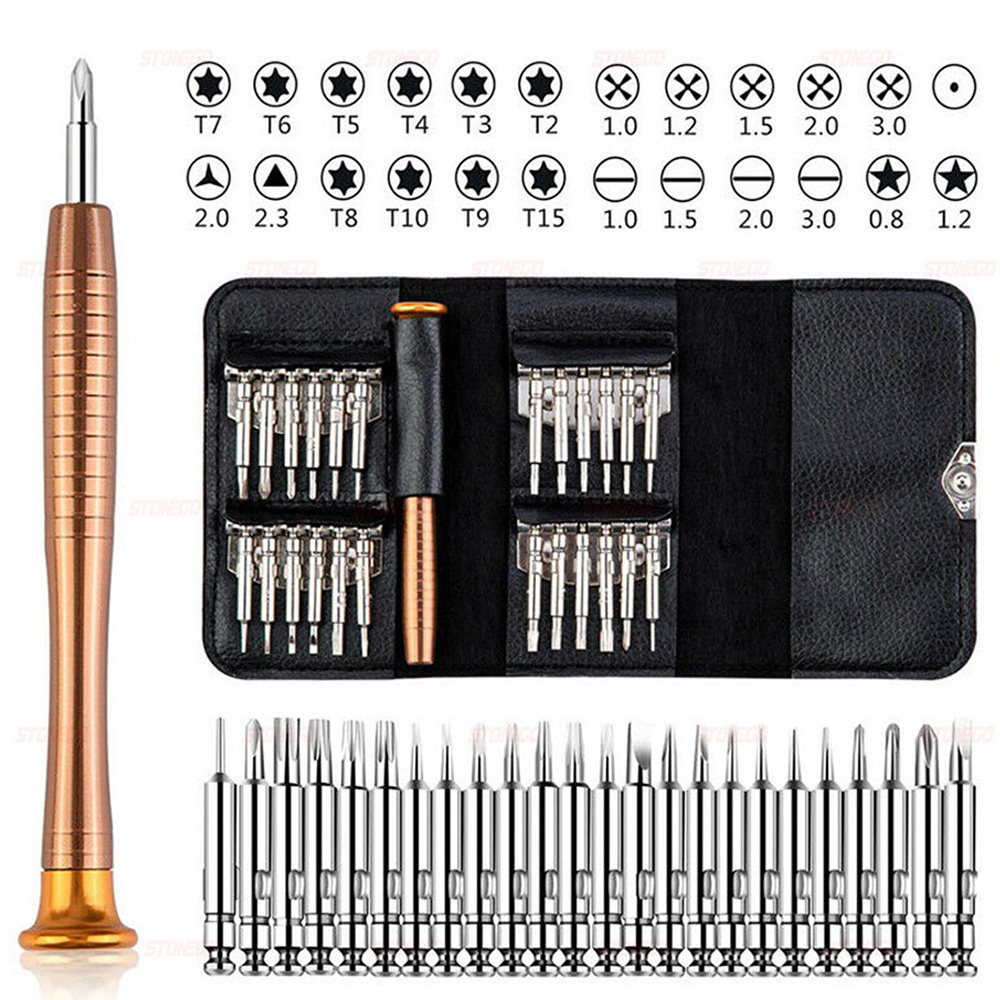 25 in 1 Precision Screwdriver  - Electronic Repair Tutorial ulasan dan harga