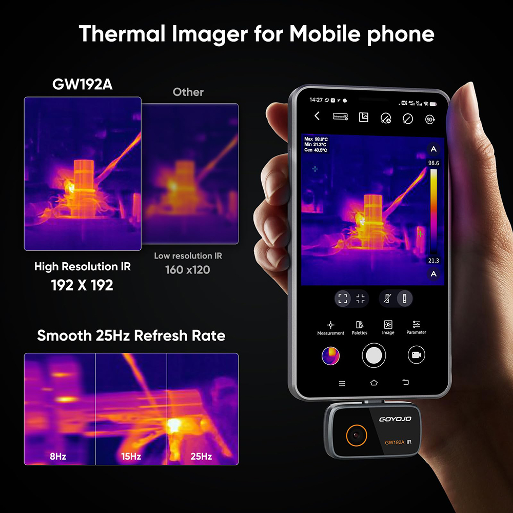 GW192A Thermal Imaging Camera  - Electronics Repair Images ulasan dan harga