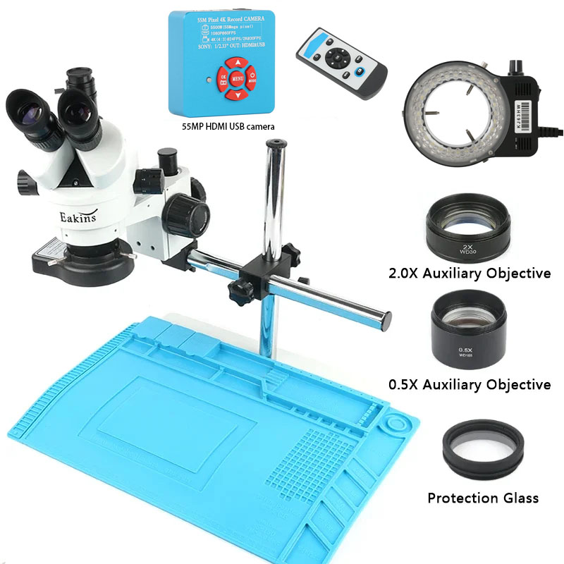 7-45X Simul Focal Zoom Trinocu - Electronics Repair Simulator ulasan dan harga
