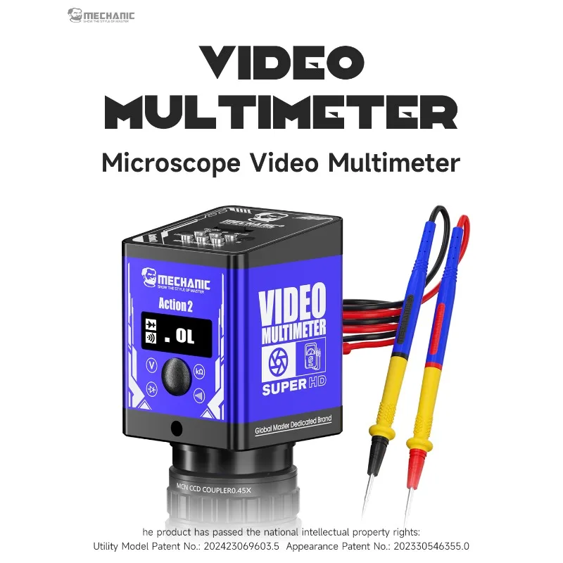 Action2 Video Multimeter Micro - Electronics Repair Images ulasan dan harga