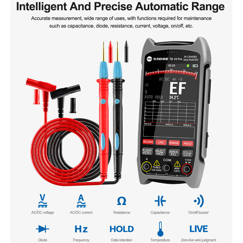 SUNSHINE TB-10 Pro Handheld Th - Electronics Repair Images ulasan dan harga